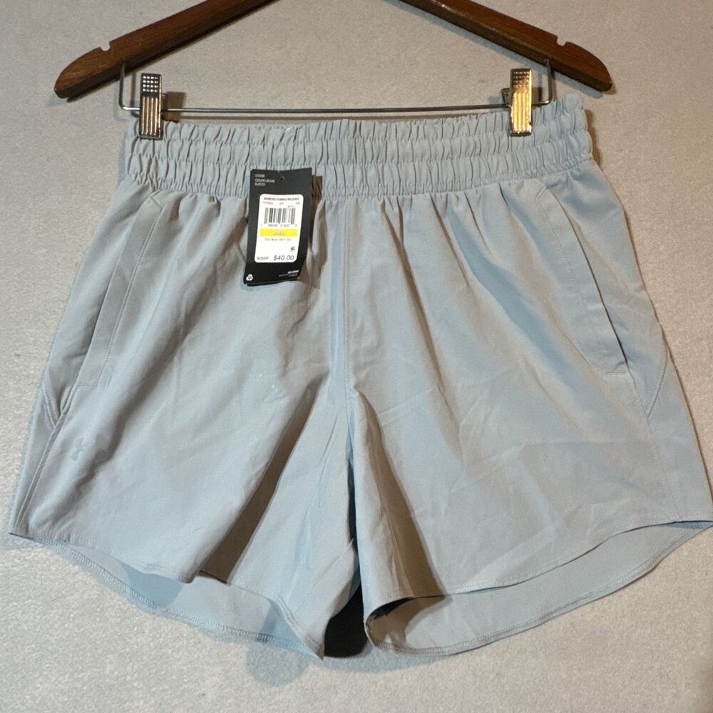 Under Armour Pale Gray Women's Athletic Shorts